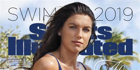 Alex Morgan poses for Sports Illustrated Swimsuit Issue cover